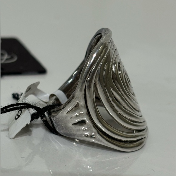 ✨ NWT E&L  Sterling Silver Swirl Ring size 9 - Picture 3 of 5